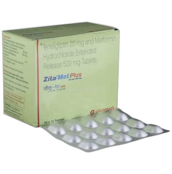 zita met 20/500 tablet 15's